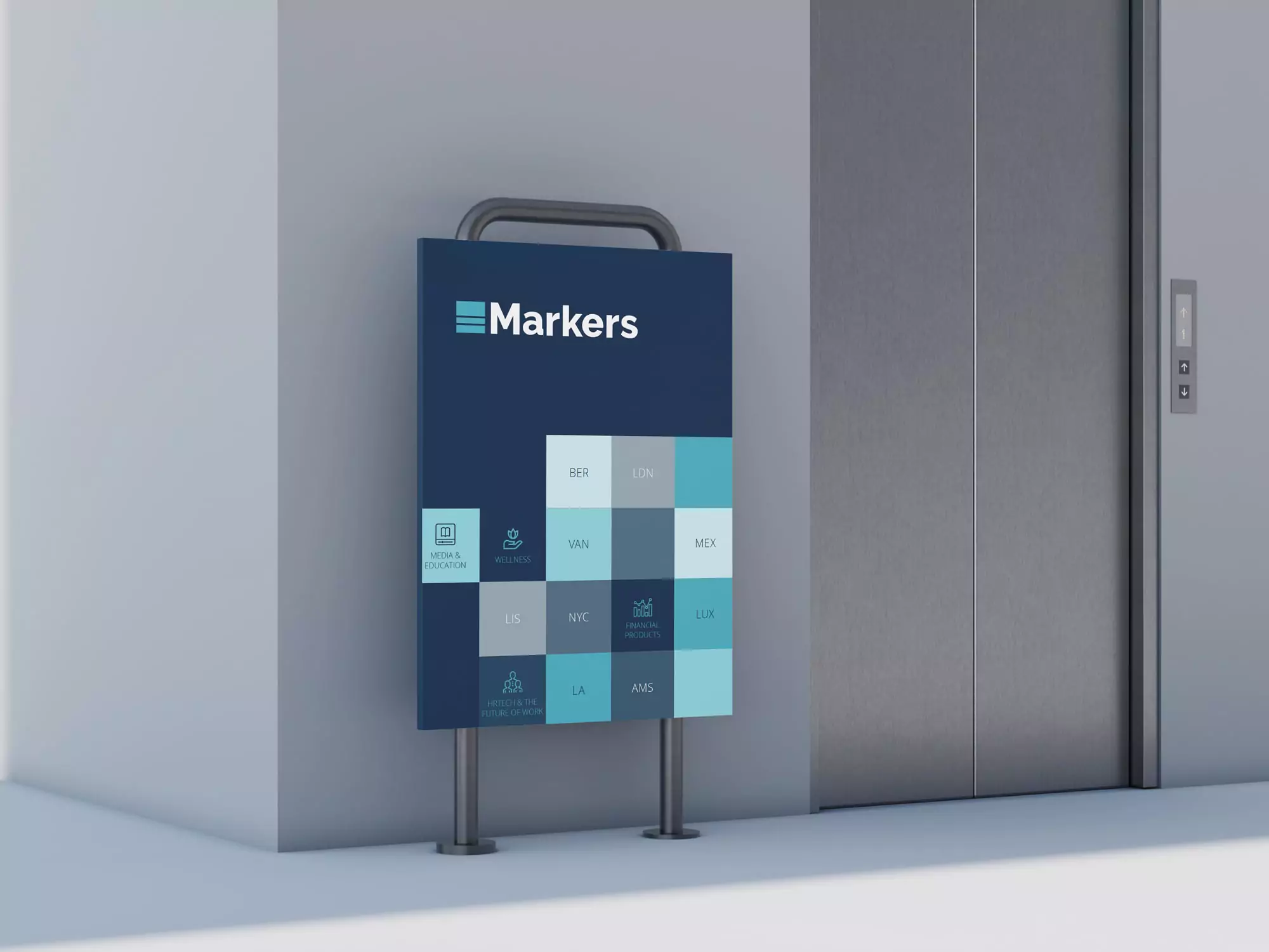 Markers model by rikersiv